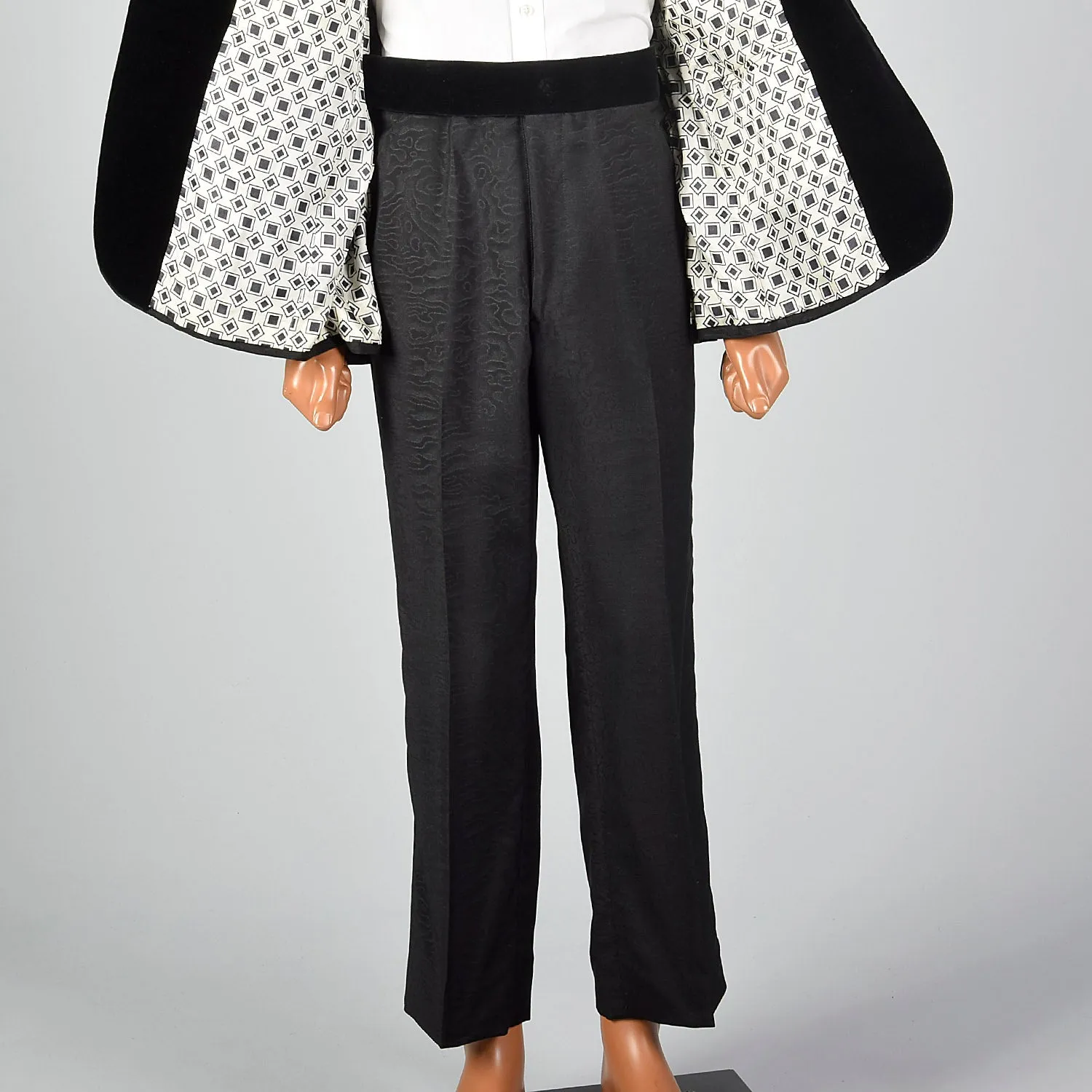 42R 1970s Mens TuxedoTwo Piece Single Button