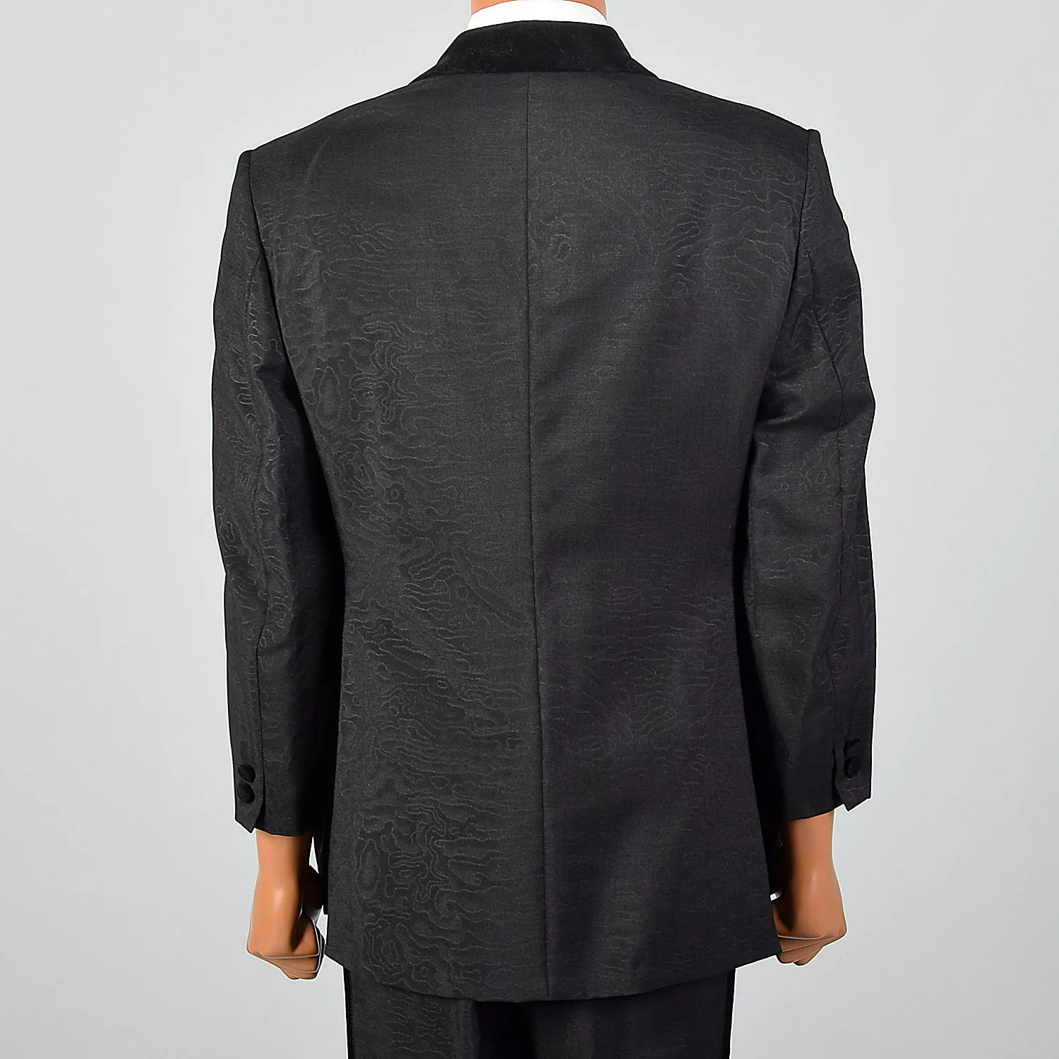 42R 1970s Mens TuxedoTwo Piece Single Button