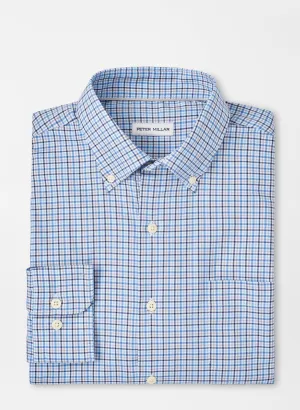 Albert Crown Lite Cotton-Stretch Sport Shirt by Peter Millar - Galaxy
