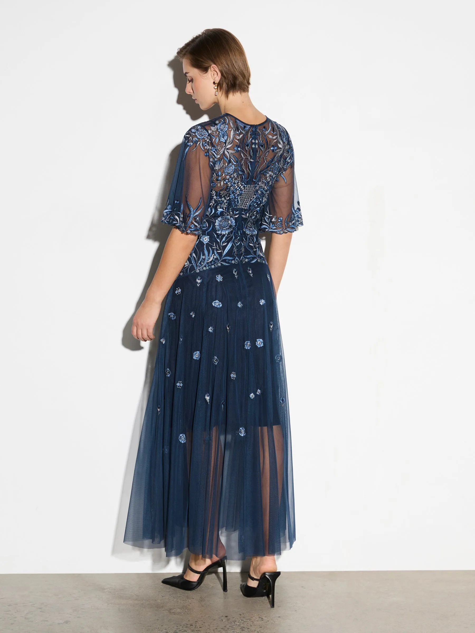 Amethyst Dress - Blue (Size 8   10 Only)