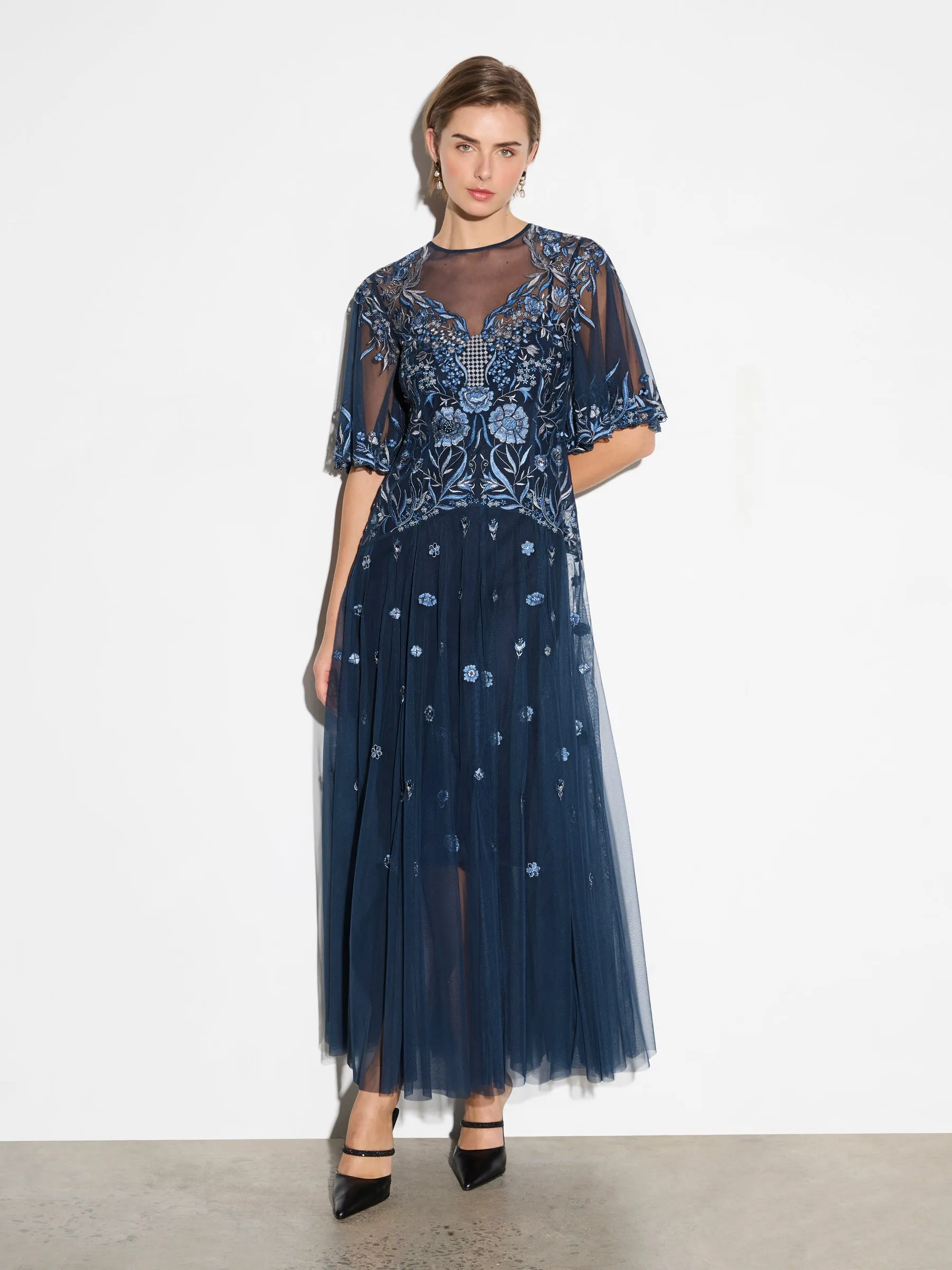 Amethyst Dress - Blue (Size 8   10 Only)
