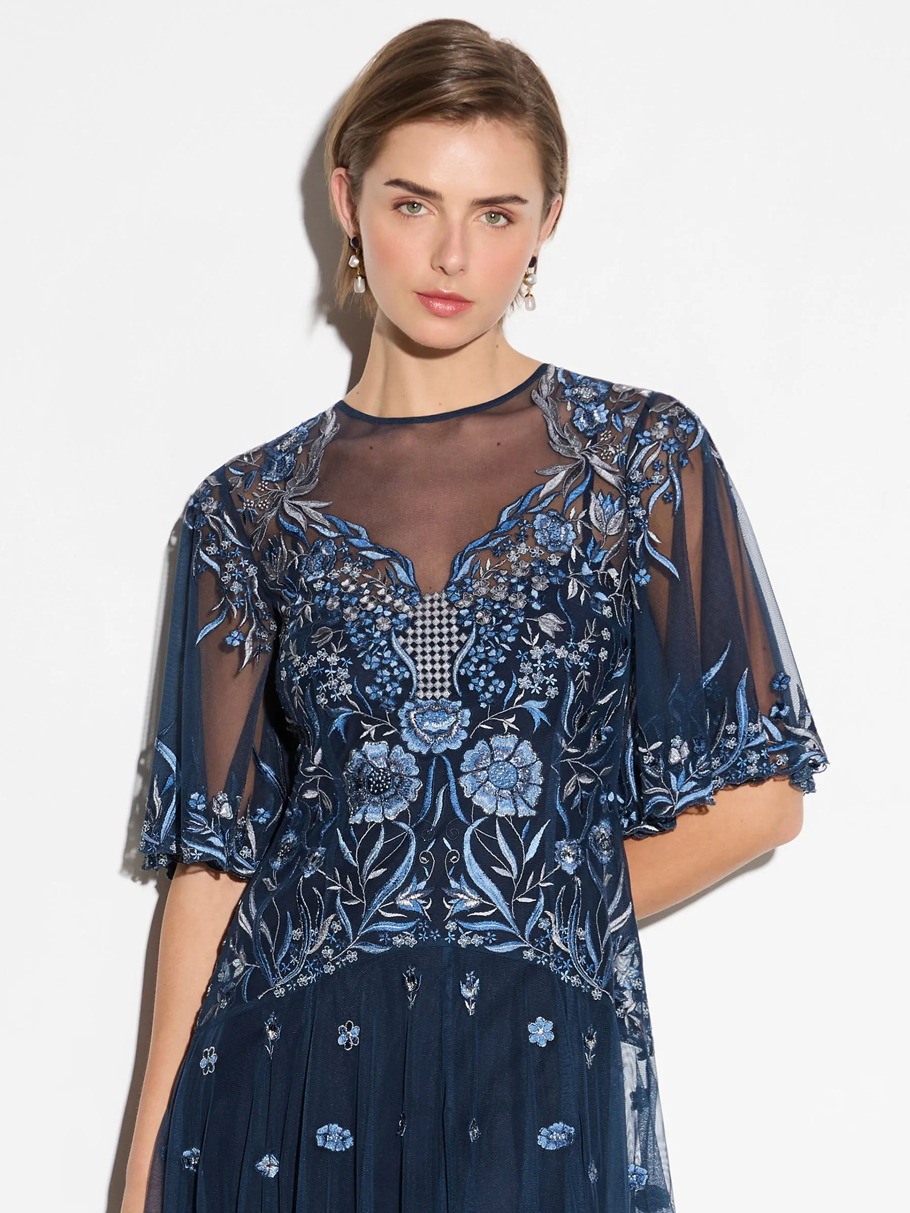 Amethyst Dress - Blue (Size 8   10 Only)