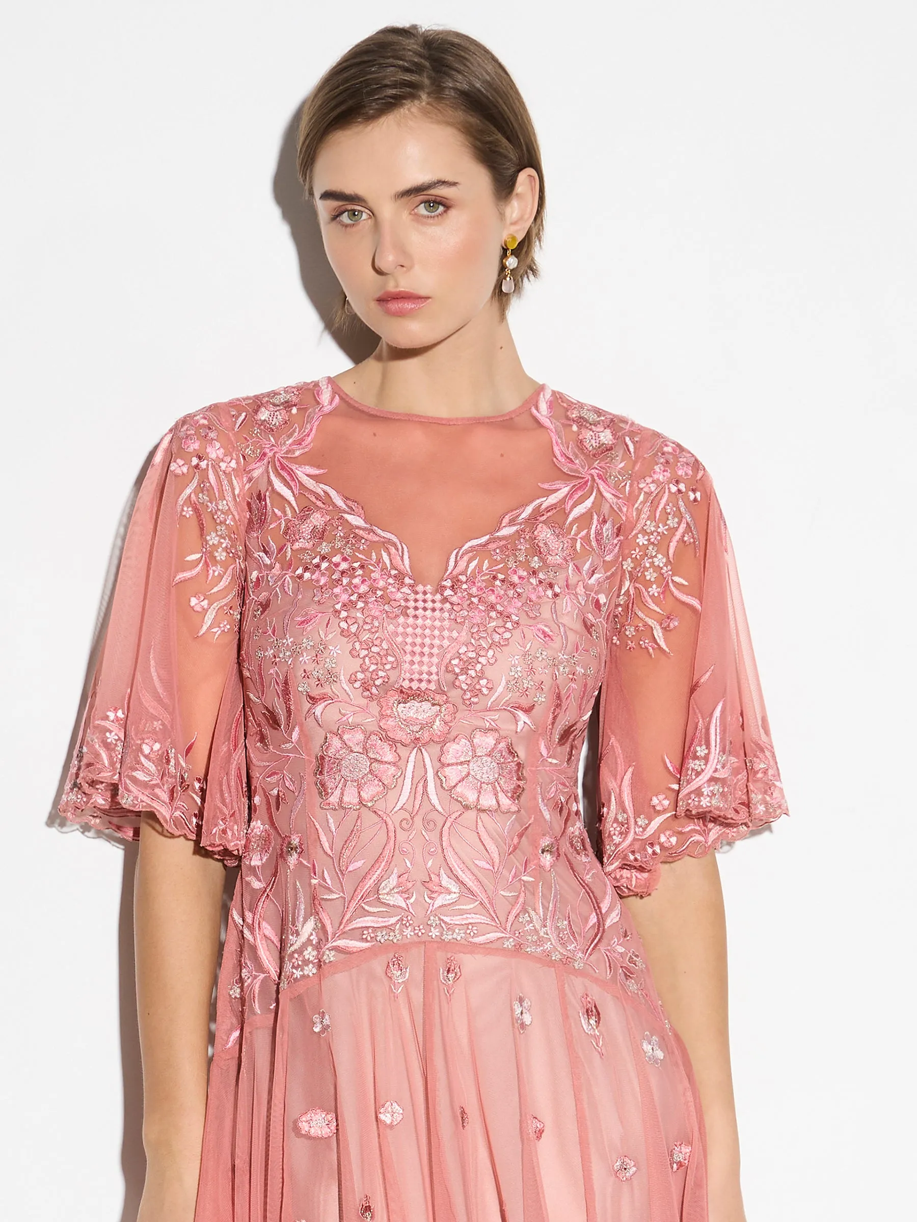 Amethyst Dress - Blush (Size 8   10 Only)