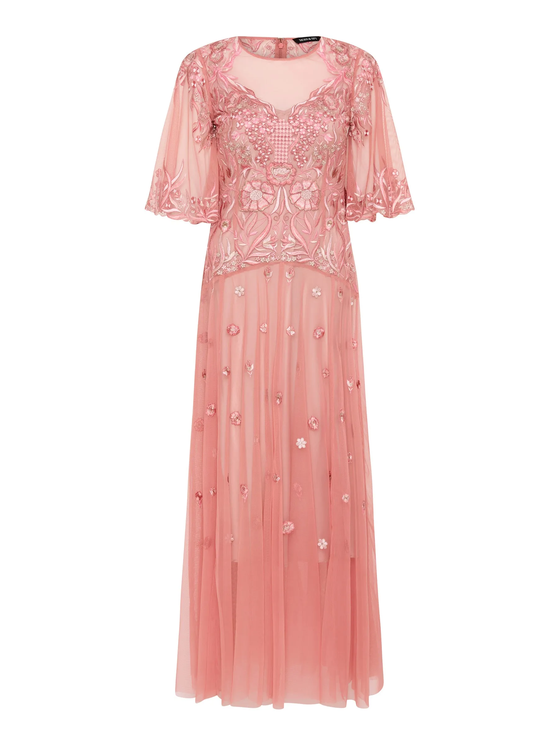 Amethyst Dress - Blush (Size 8   10 Only)