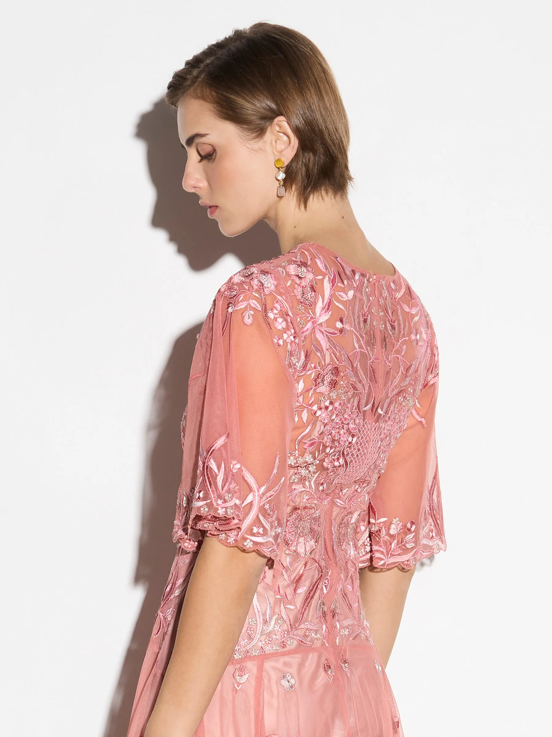 Amethyst Dress - Blush (Size 8   10 Only)