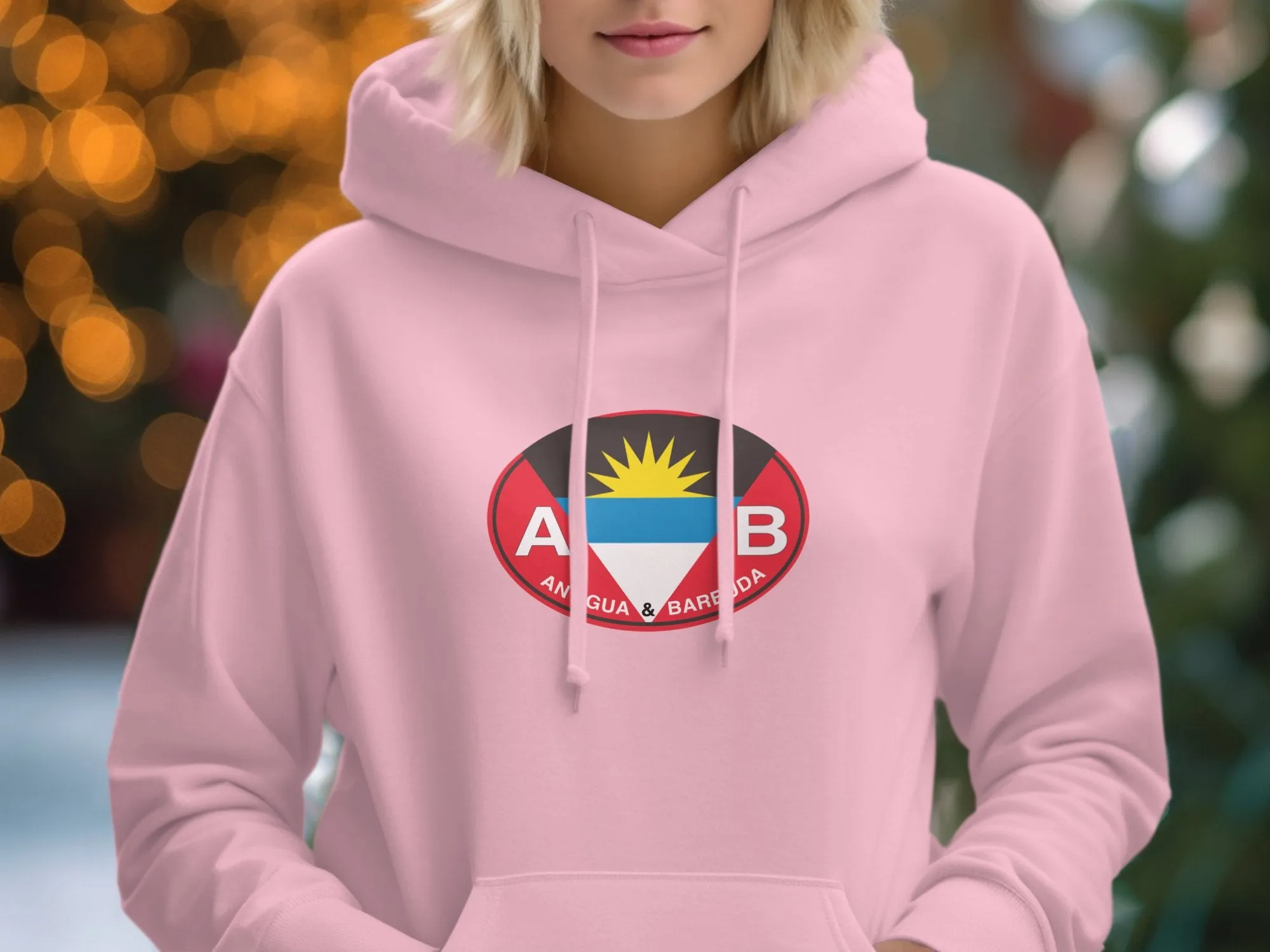 Antigua & Barbuda Vacation Flag Hoodie for Tropical Escapes
