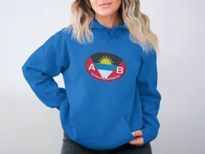 Antigua & Barbuda Vacation Flag Hoodie for Tropical Escapes