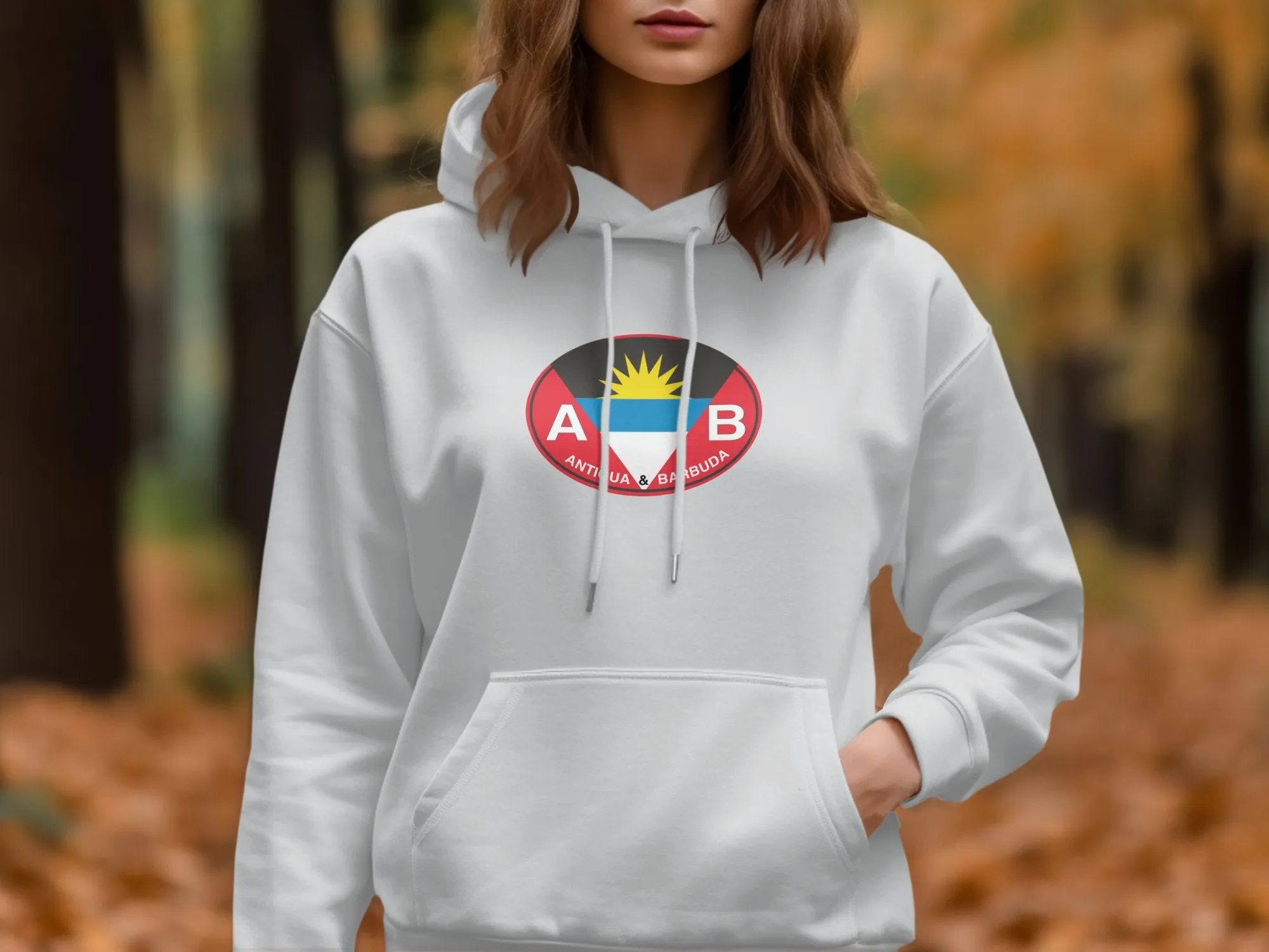 Antigua & Barbuda Vacation Flag Hoodie for Tropical Escapes