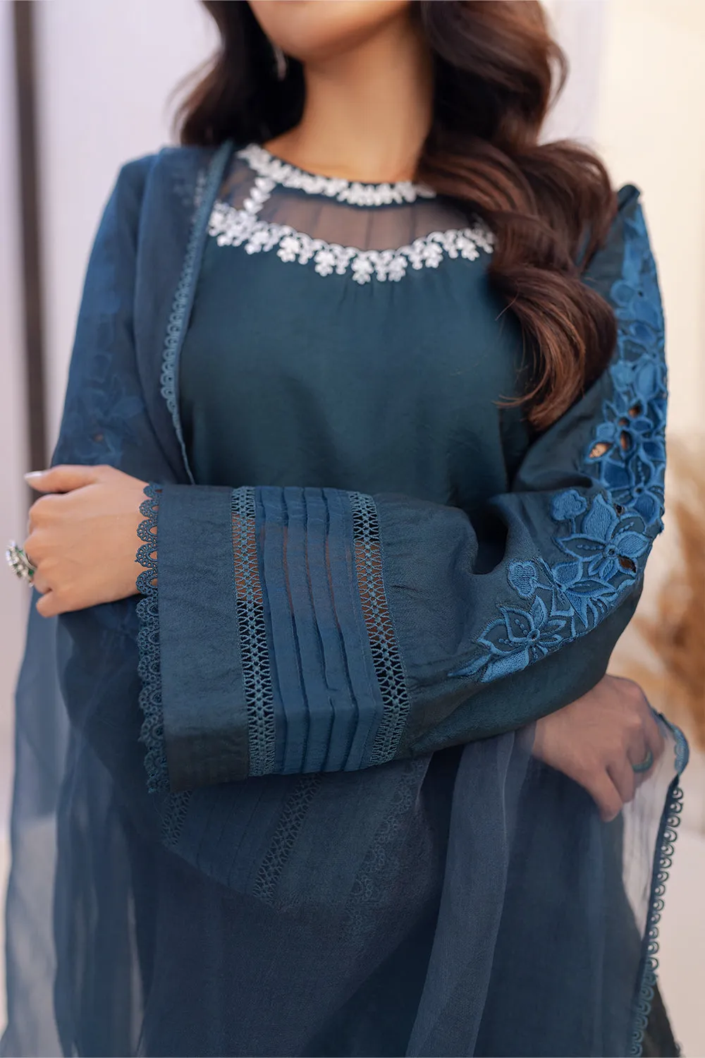 Azure | Ensembles Embroidered Formals | Midnight Storm