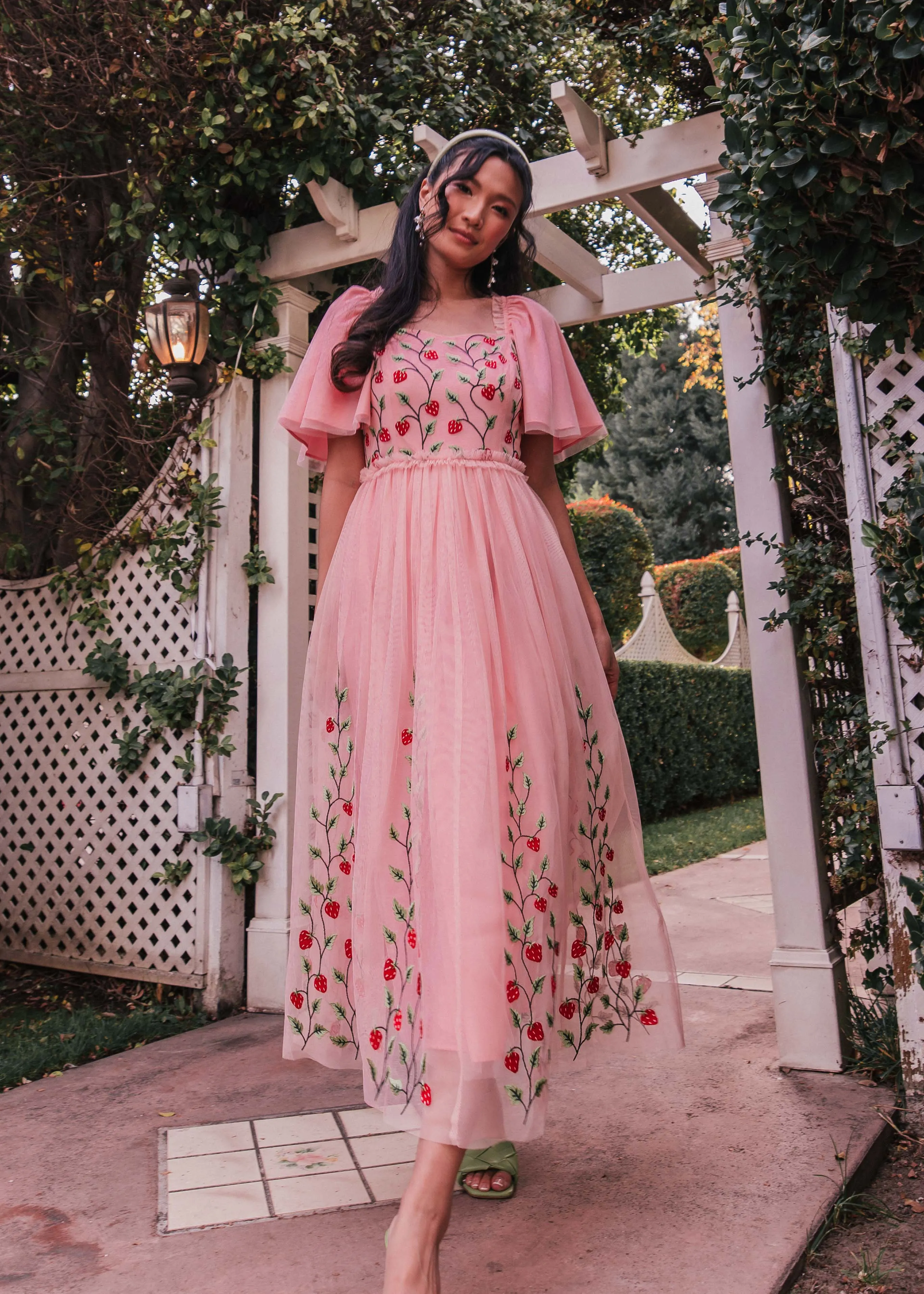 Berry Garden Dress
