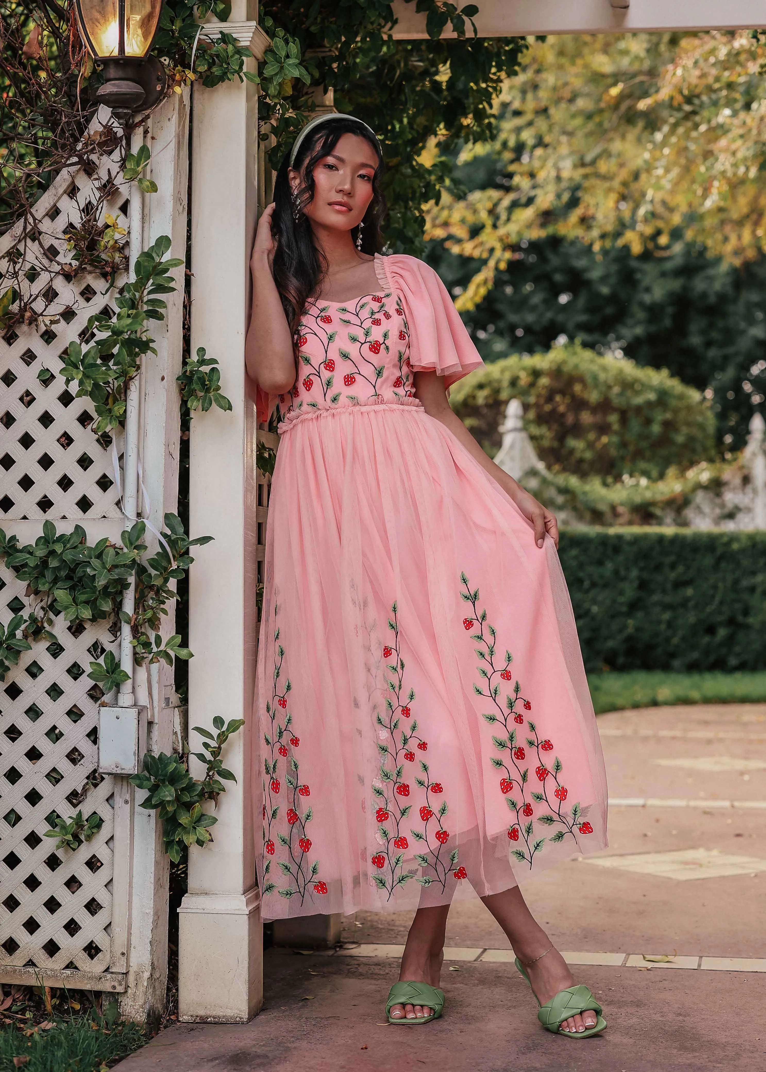 Berry Garden Dress