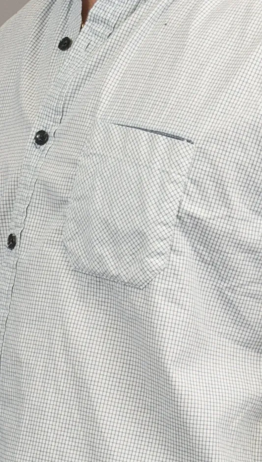 BTNS Plaid 1 Pocket Button Down