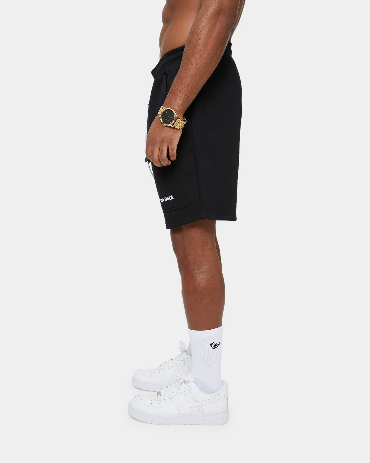 Carre Dominateur Cargo Shorts Black