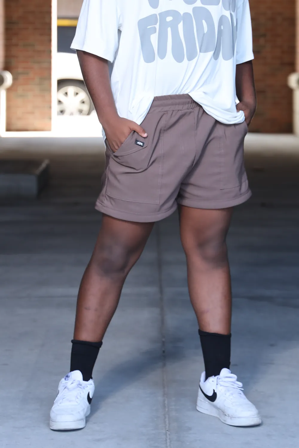 Convertible Recruit Cargo Pants - Mushroom - FINAL SALE