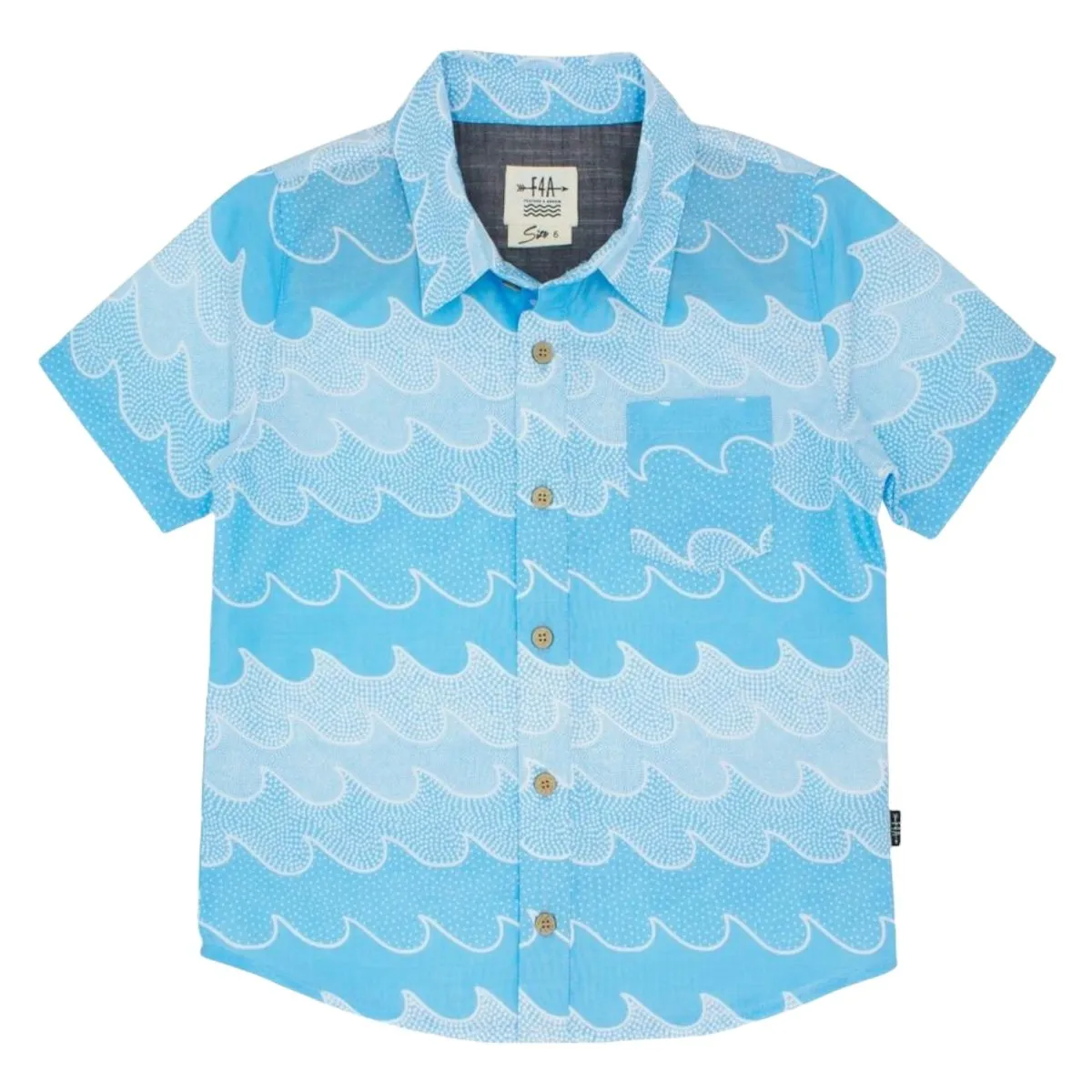 COSMIC WAVES  BUTTON DOWN