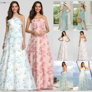 Elegant Evening Long A-Line Off Shoulder Dresses