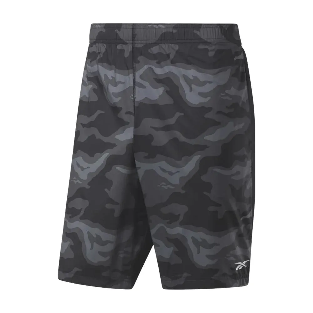 FP9085 Reebok Shorts Masculino Wor_Comm_Printed_Short Black