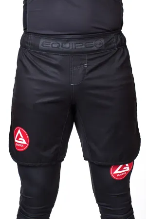 GB Edition Mens Velcroless Training Shorts - Black