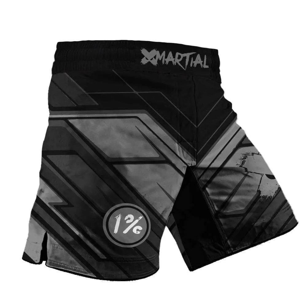 Geometric Precision Kids Rank BJJ/MMA Shorts