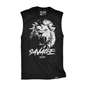 Golden Guardian Savage Raw Edge Muscle Tank
