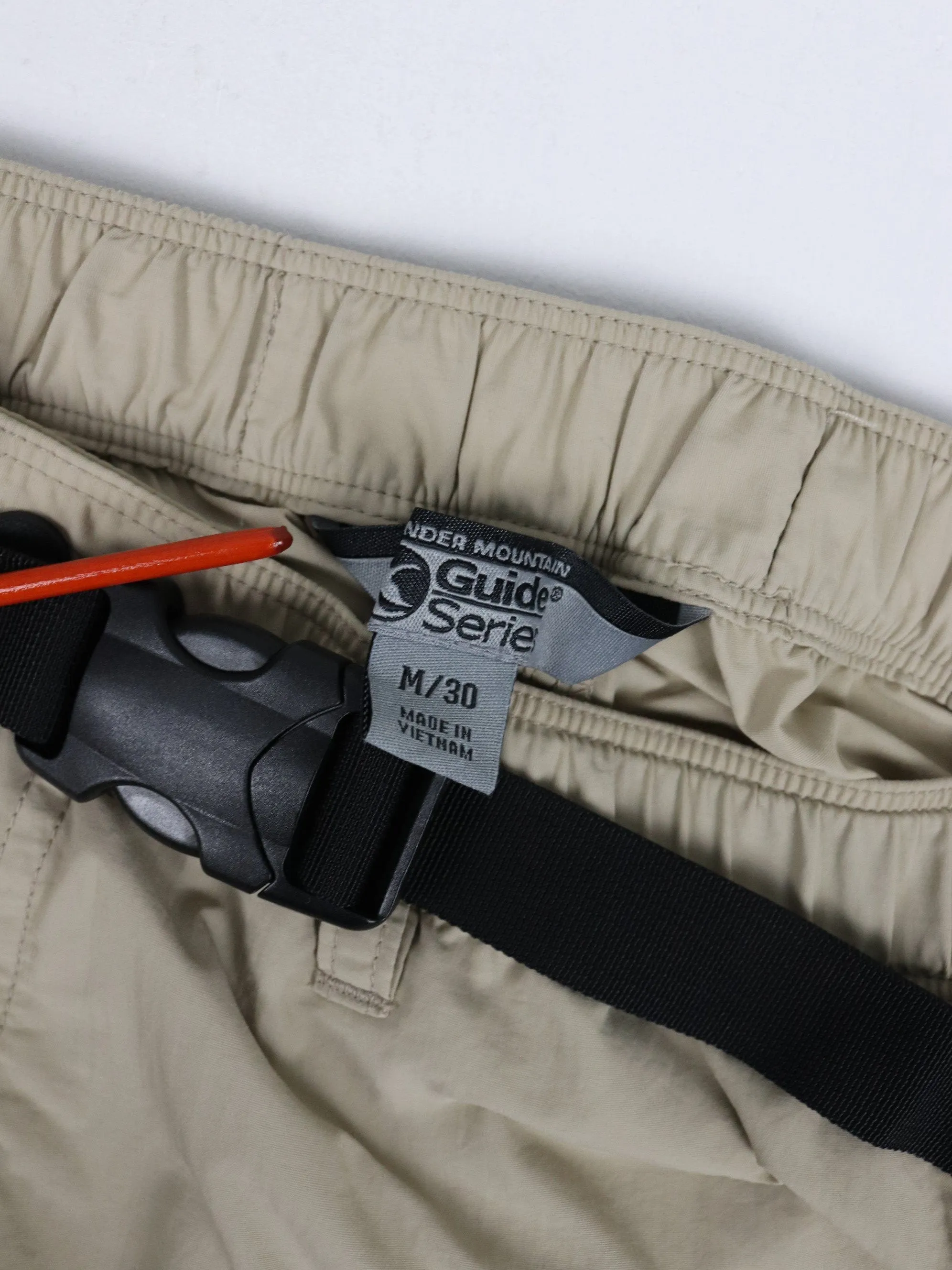 Guide Series Pants Mens Medium Beige Cargo Convertible
