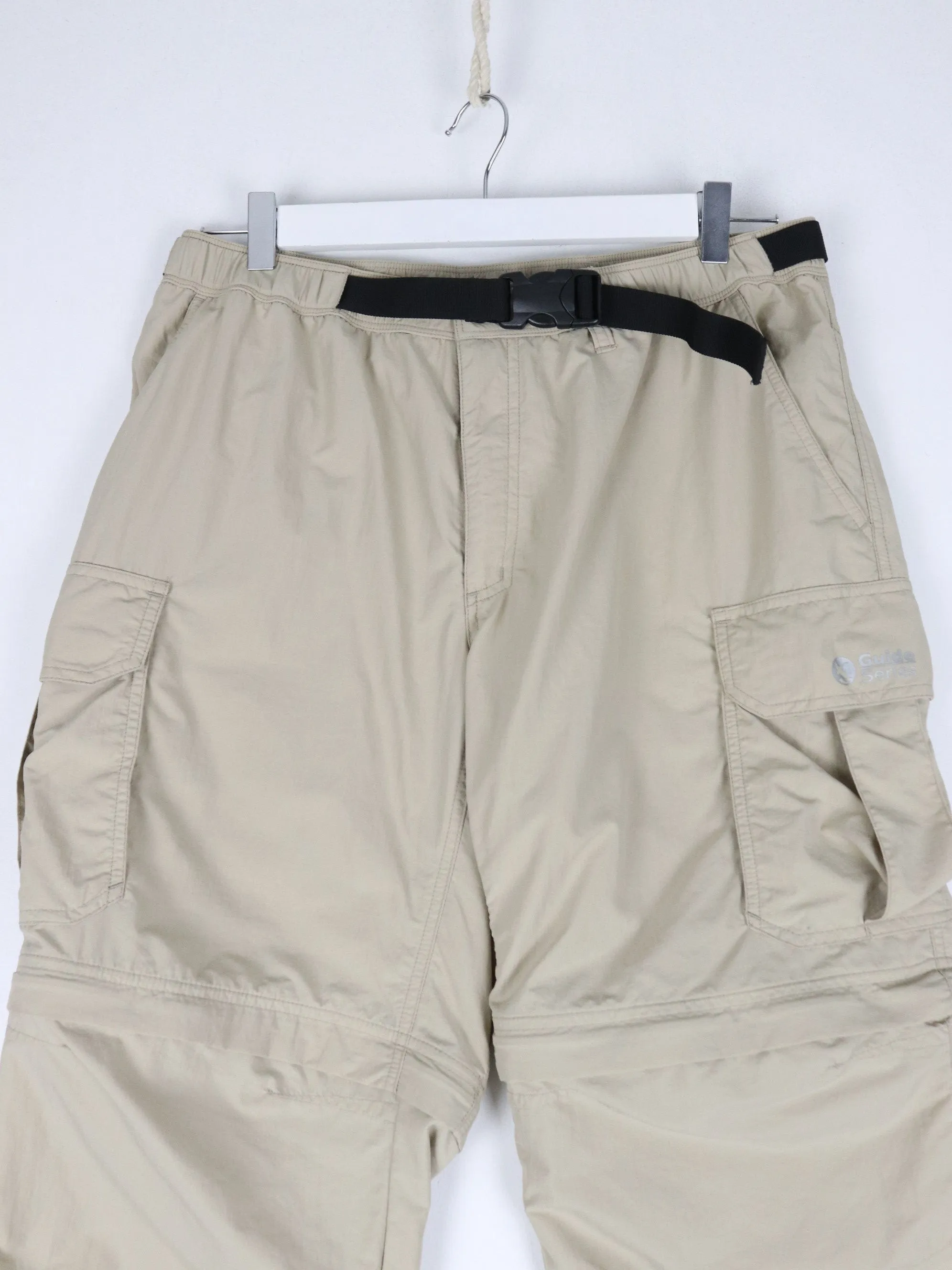 Guide Series Pants Mens Medium Beige Cargo Convertible