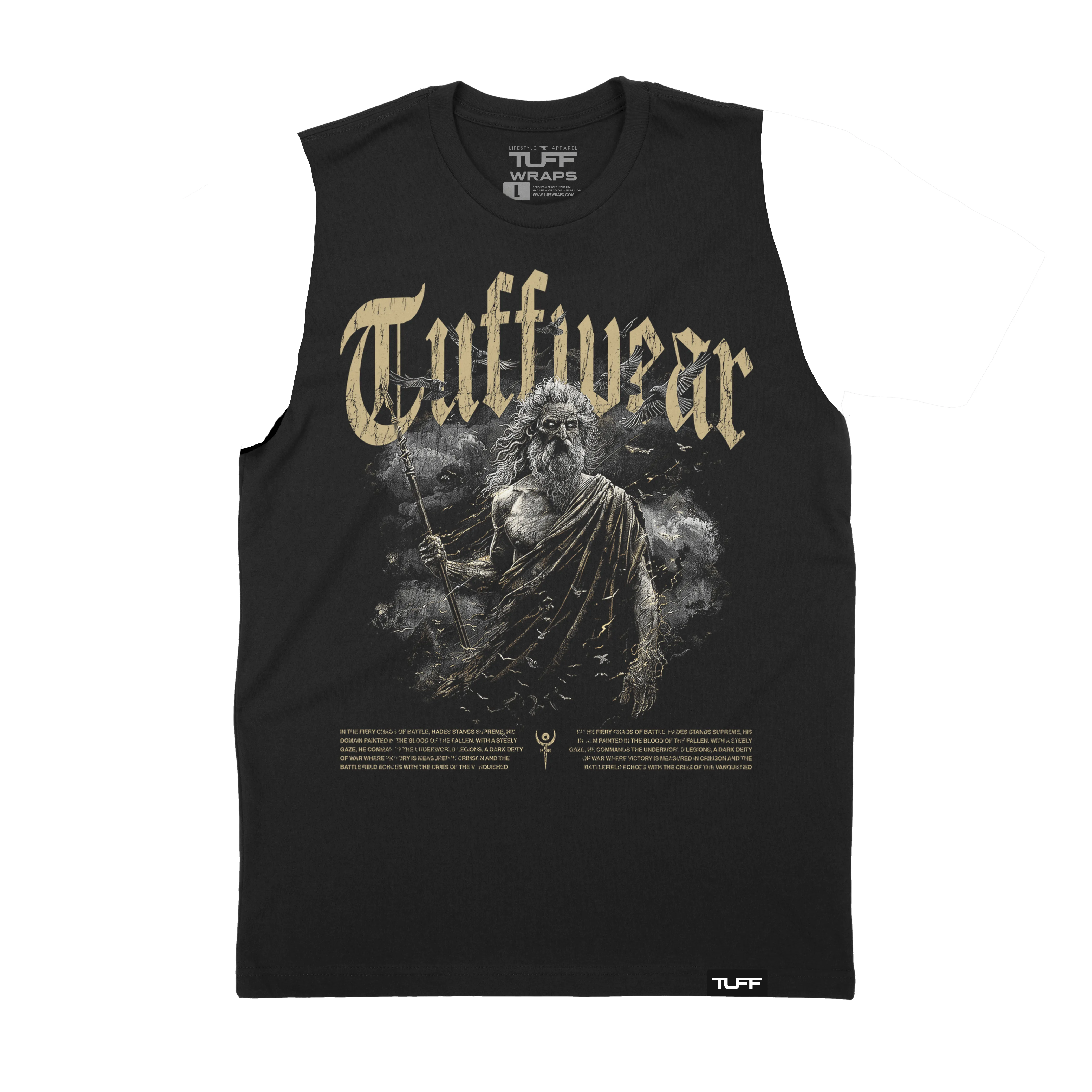 Hades' Wrath Raw Edge Muscle Tank