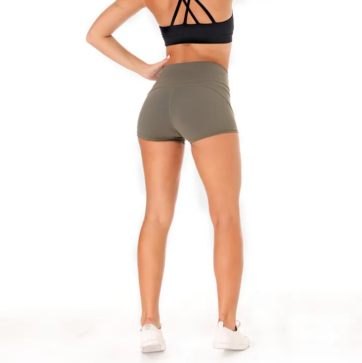 High Waist Running Shorts