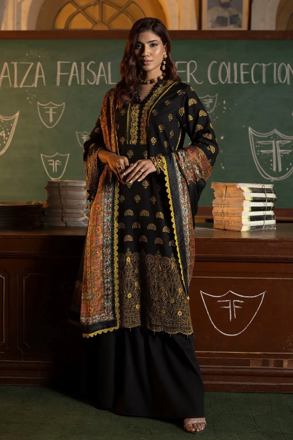 Ittehad | Embroidered Lawn | I-12