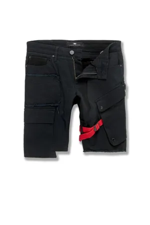 Jordan Craig Travis Cargo Shorts (Black)