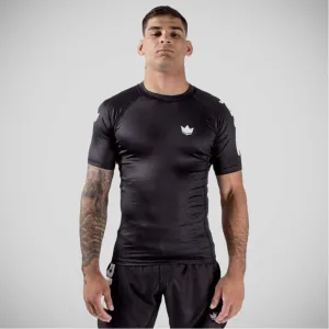 Kingz Kore Short Sleeve Rash Guard Black