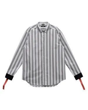 Konus Men's Striped Shirt w/ Pint Extended Placket