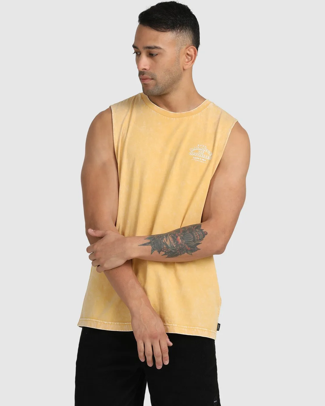 Land X Sea Muscle - Vintage Gold
