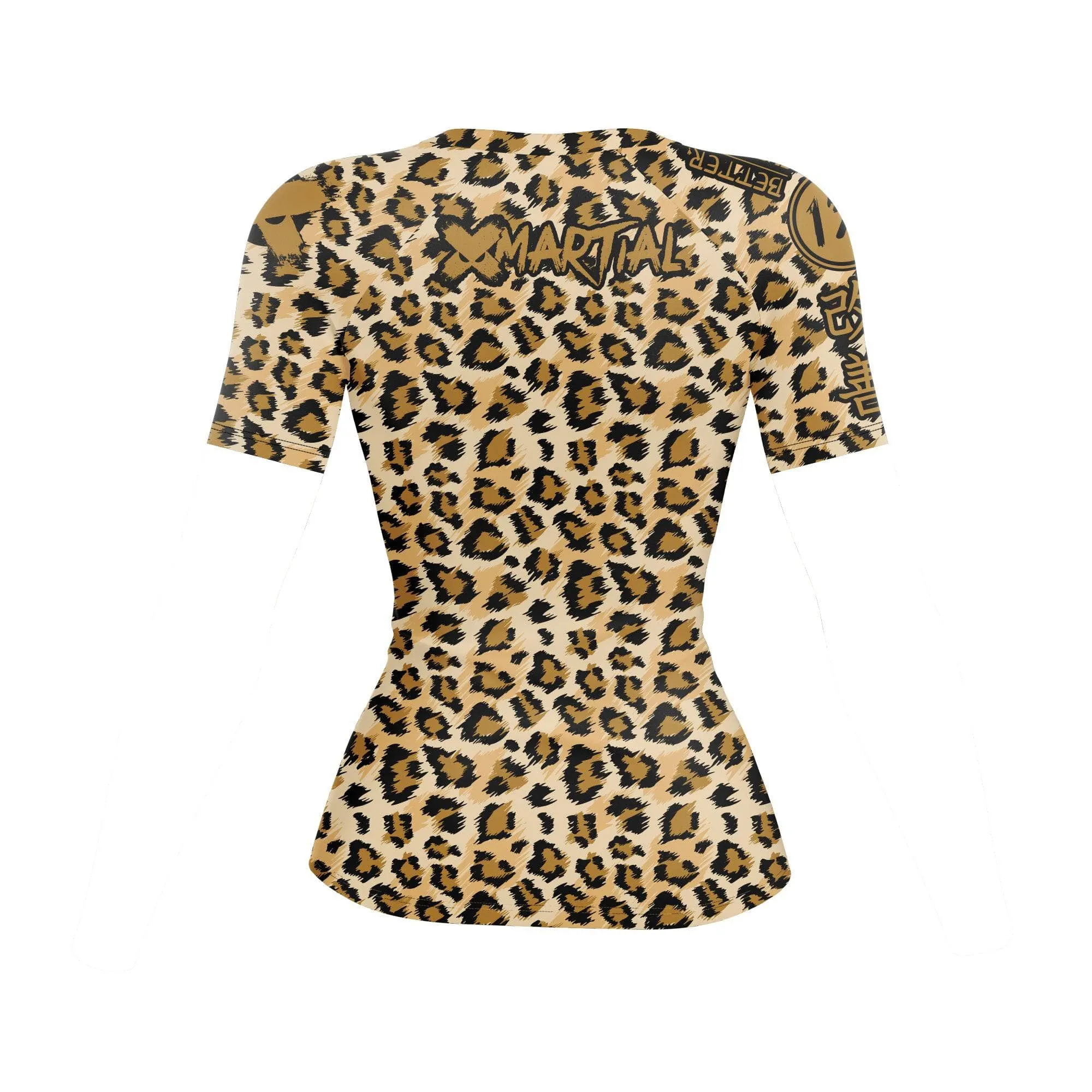 Leopard Women's BJJ Rash Guard