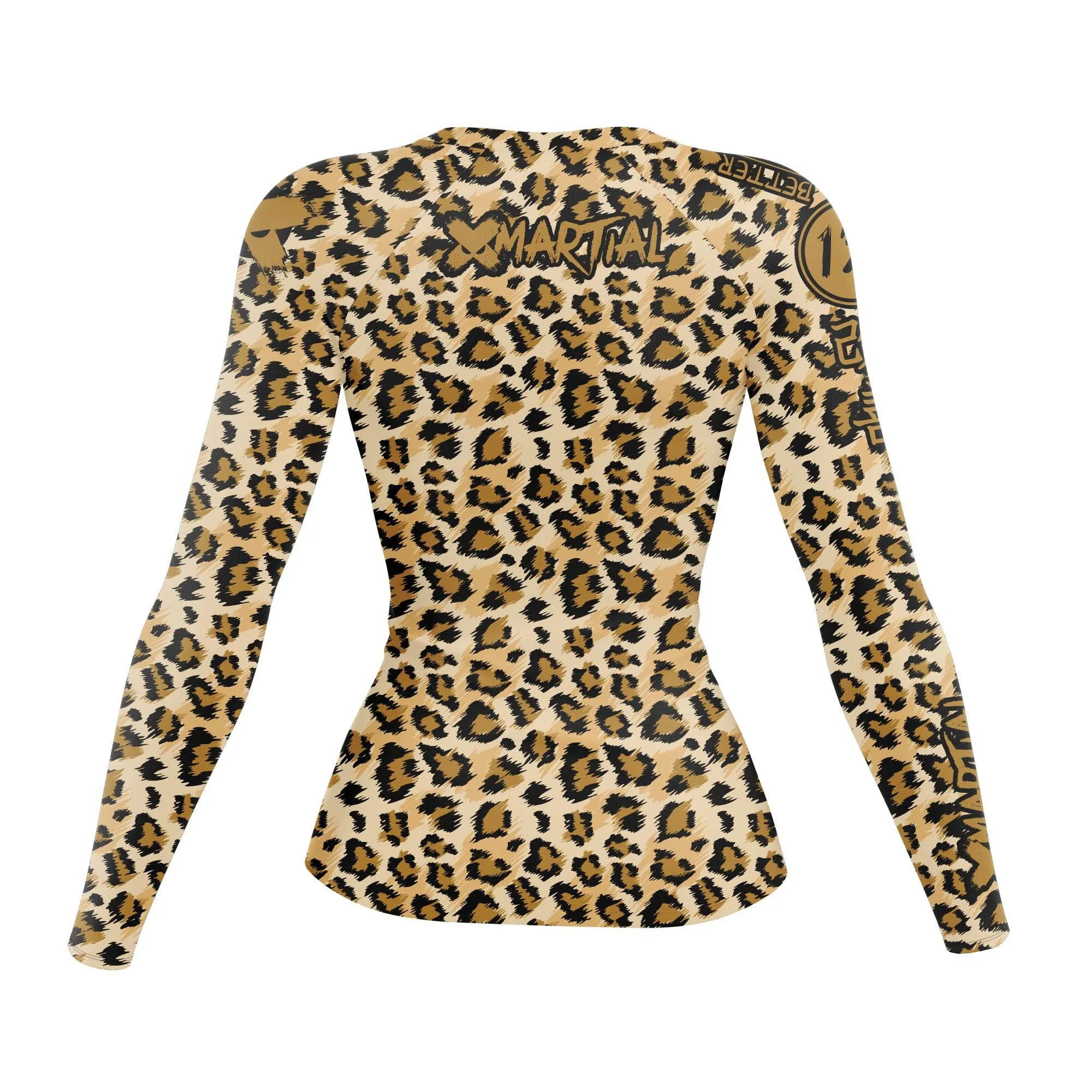 Leopard Women's BJJ Rash Guard