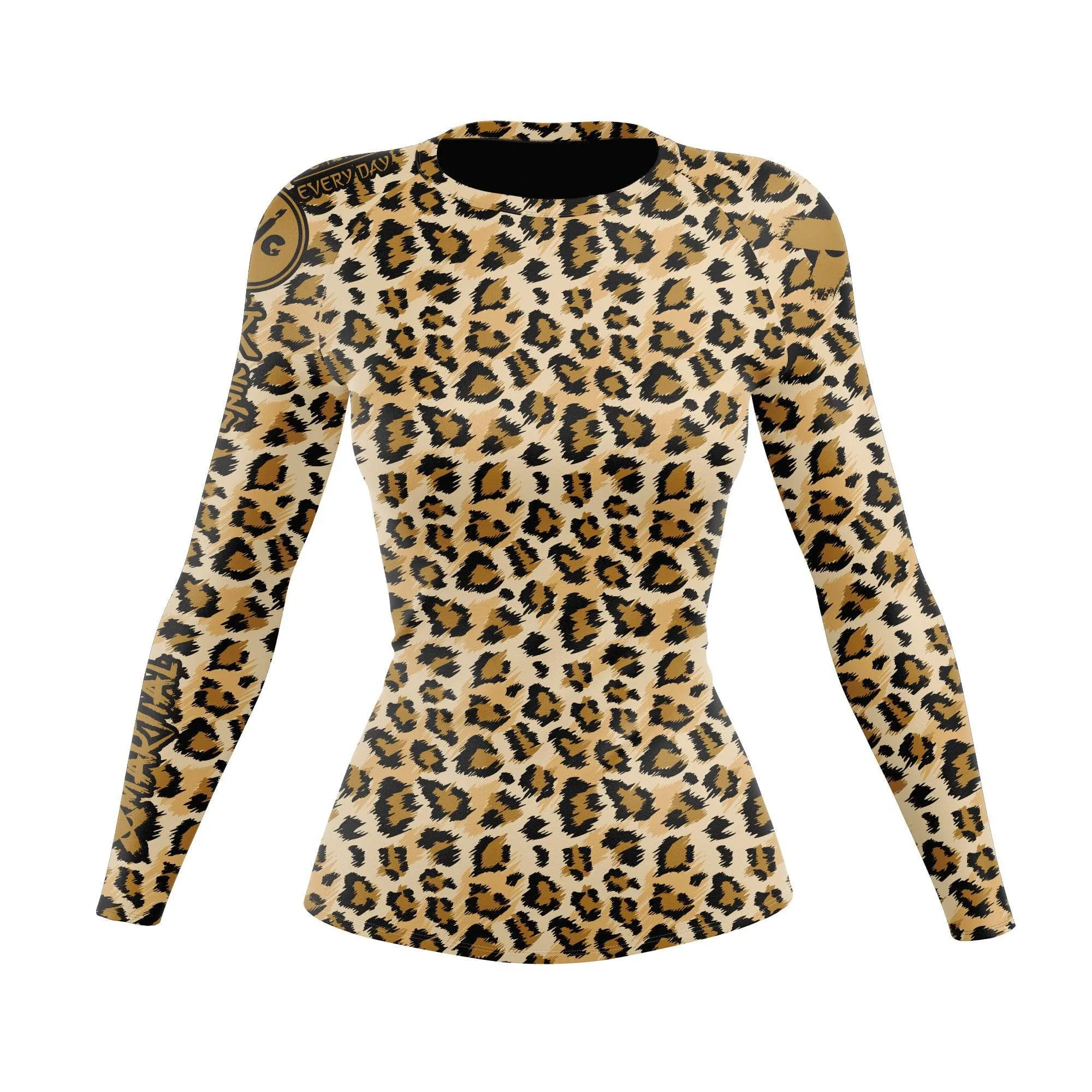 Leopard Women's BJJ Rash Guard