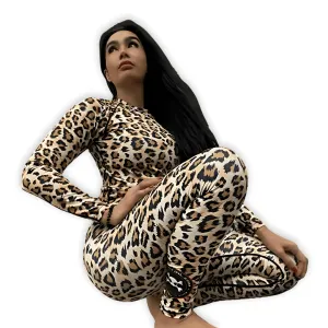 Leopard Women's BJJ Rash Guard