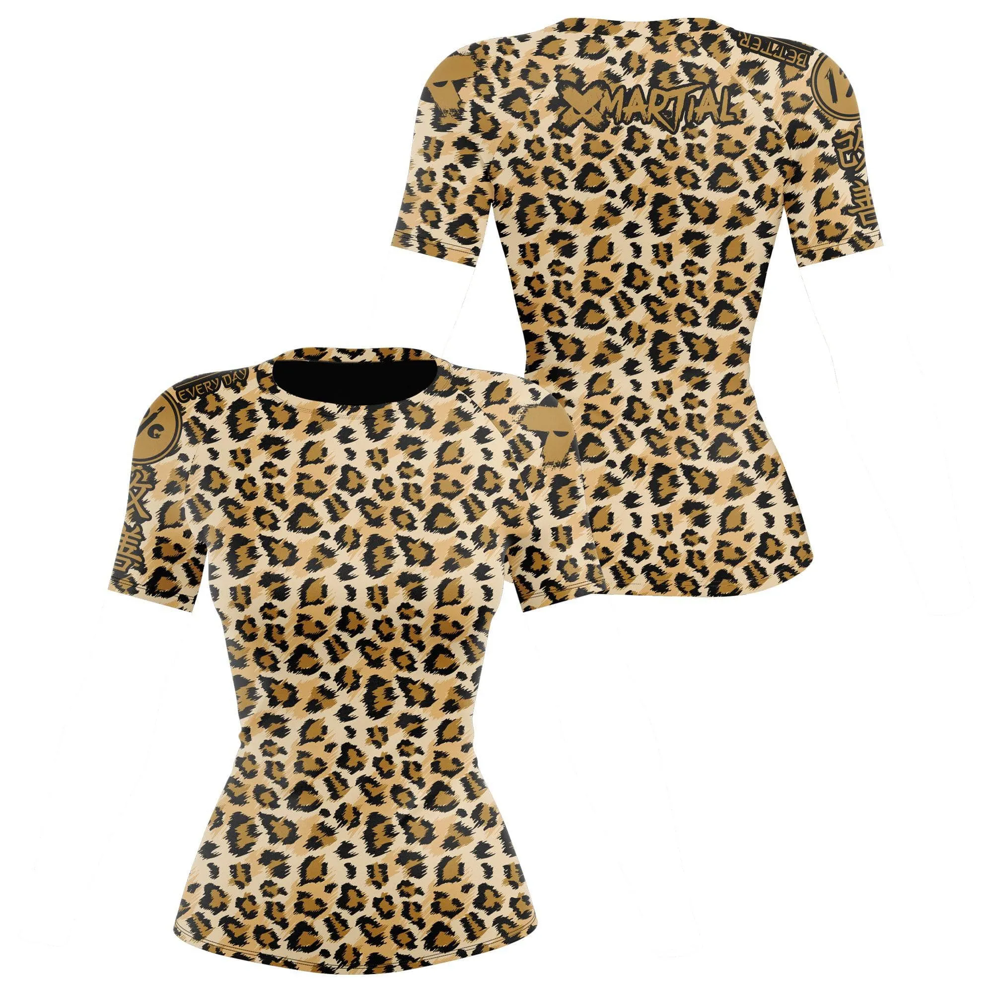 Leopard Women's BJJ Rash Guard
