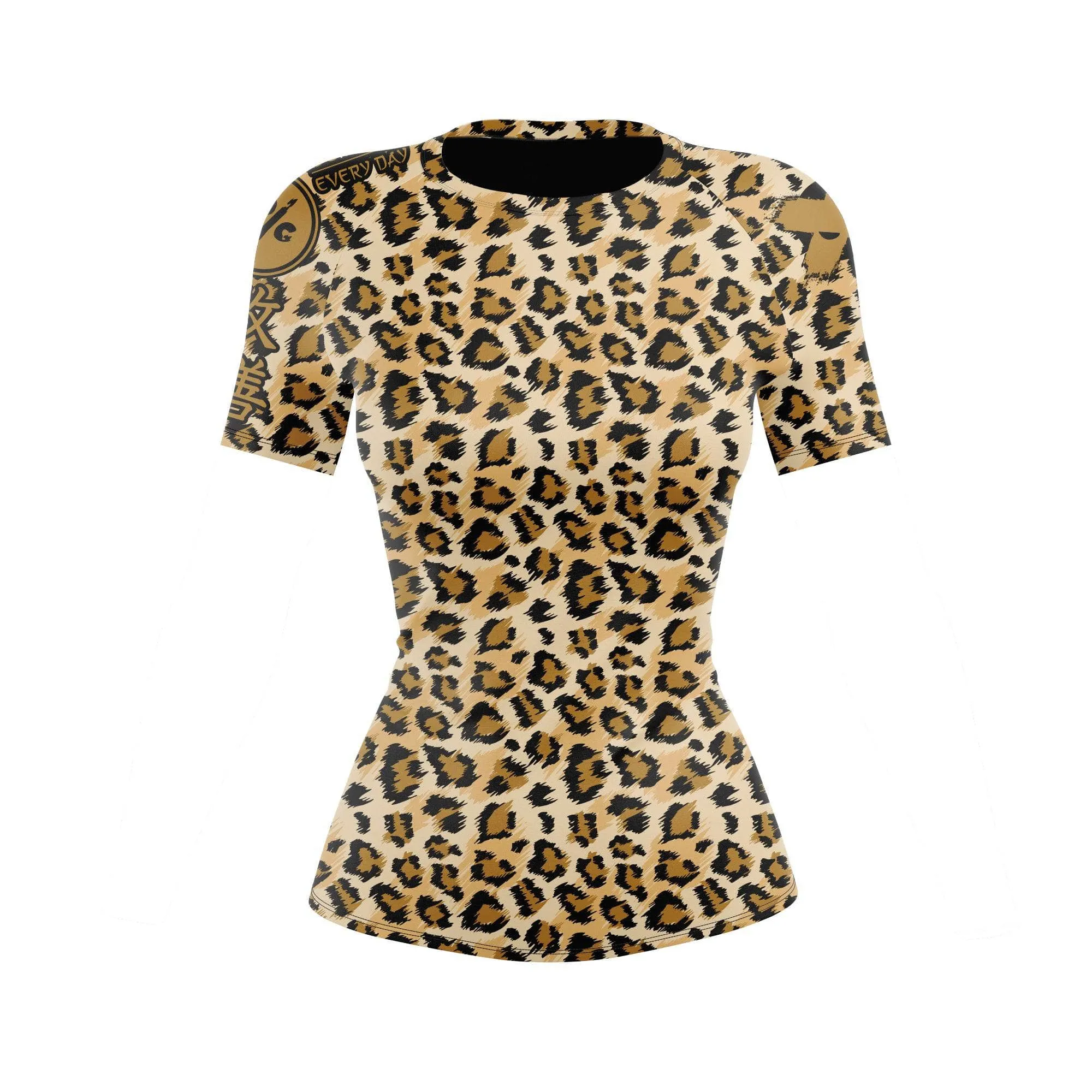 Leopard Women's BJJ Rash Guard