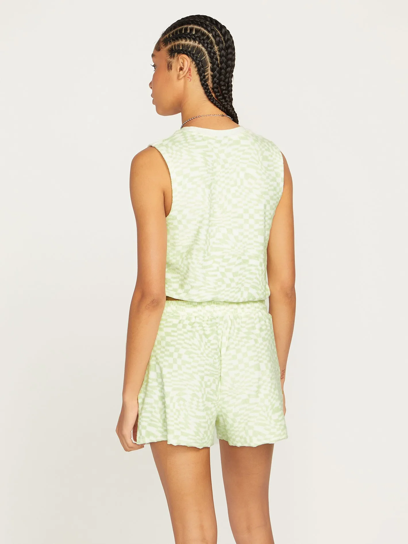 Lived In Outdoors Terry Tank - Sage