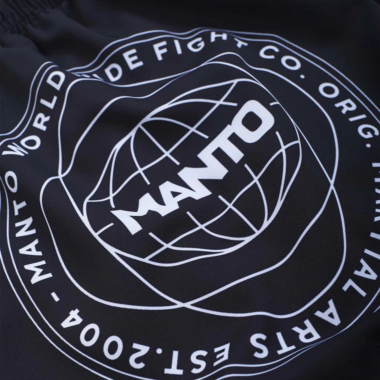 Manto Fragments Fight Shorts Black