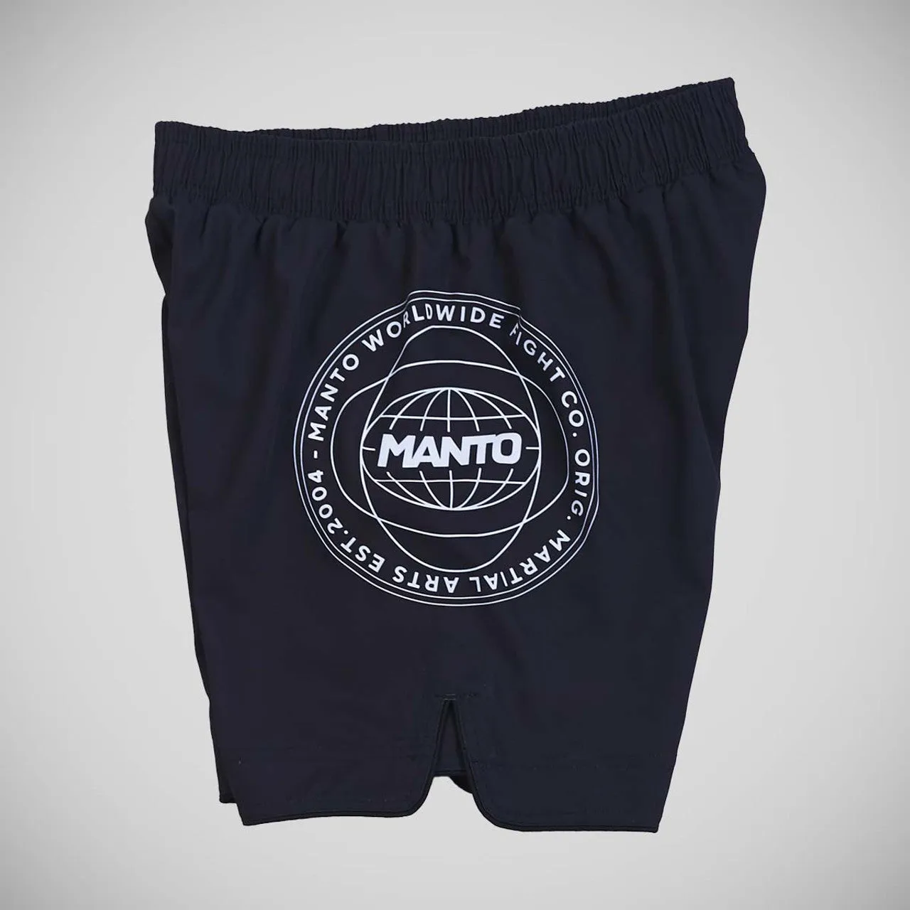 Manto Fragments Fight Shorts Black