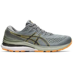 Men's Asics GEL-Kayano 28, Sheet Rock/Orange Pop, 8.5 D Medium