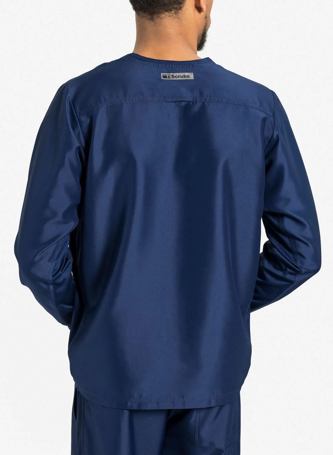 Men's Long Sleeve Scrub Top