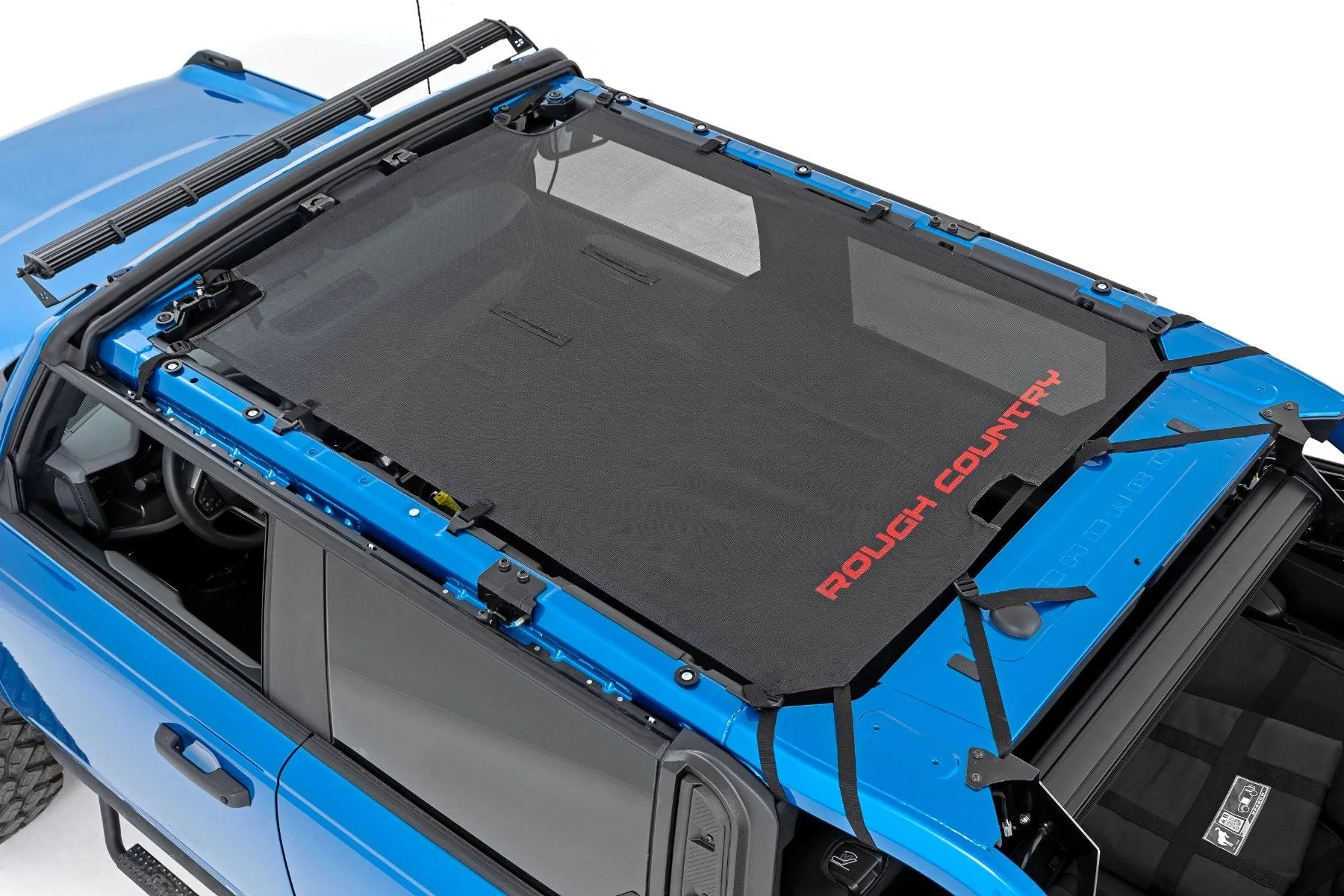 Mesh Bikini Top Plus - Black - Ford Bronco 4WD (2021-2023)