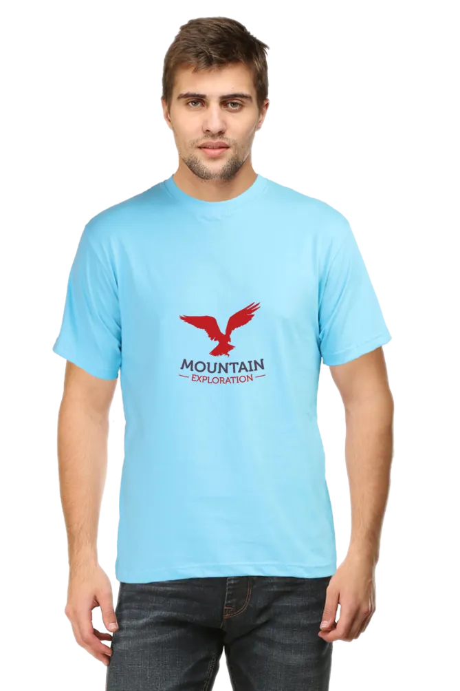 Mountain Exploration Printed T-shirt for men