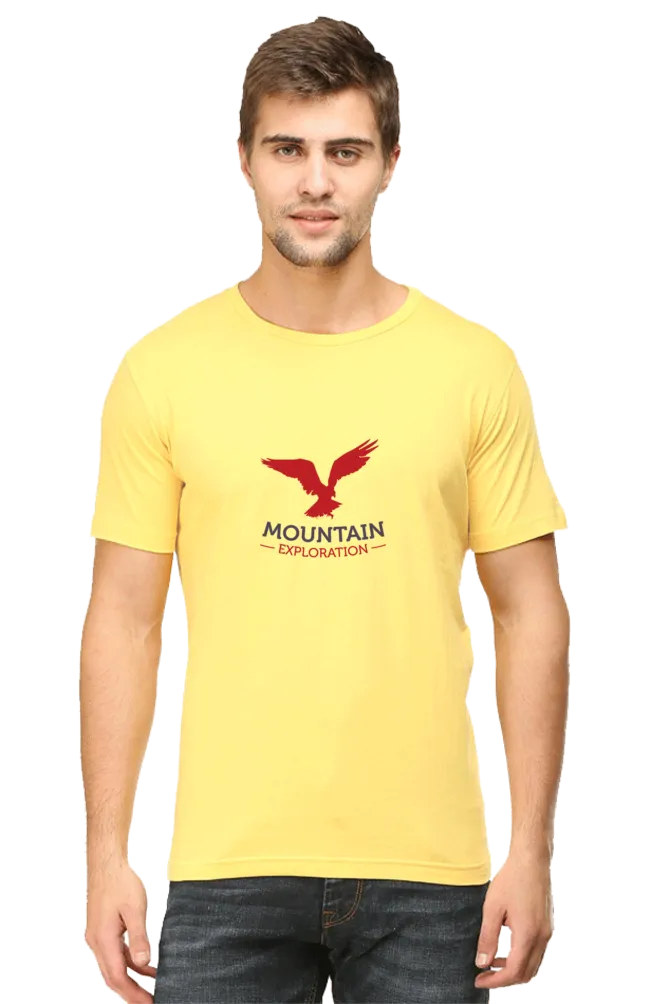 Mountain Exploration Printed T-shirt for men