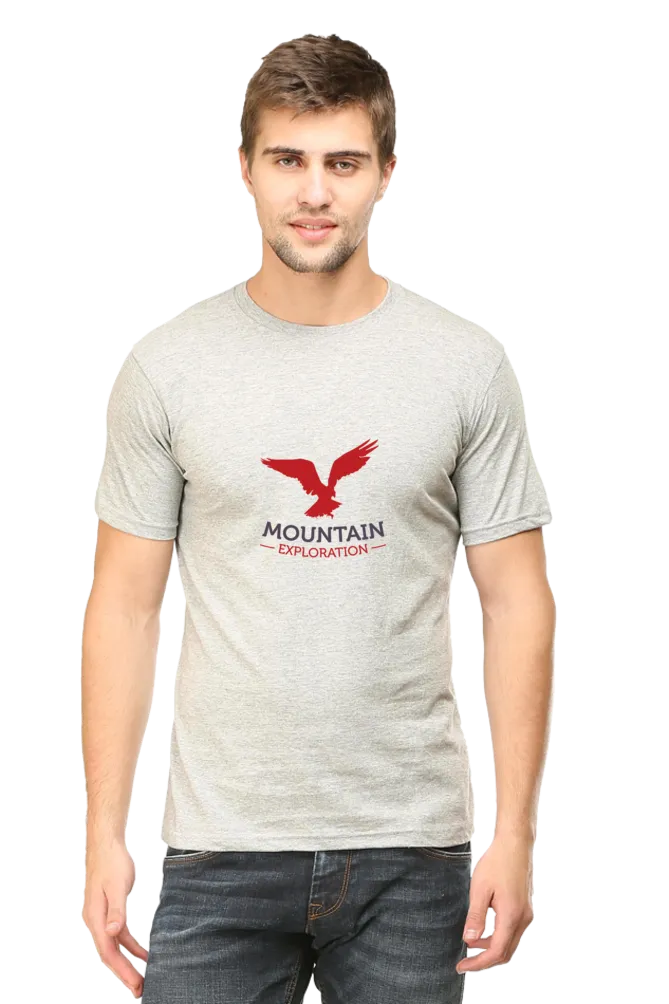 Mountain Exploration Printed T-shirt for men