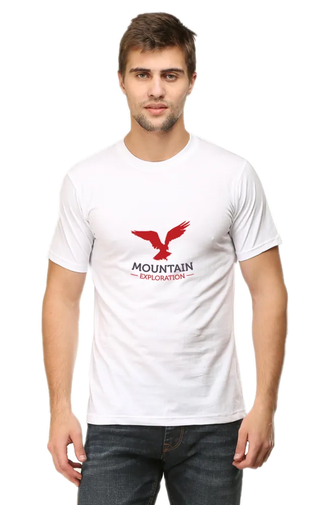 Mountain Exploration Printed T-shirt for men