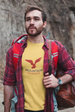 Mountain Exploration Printed T-shirt for men